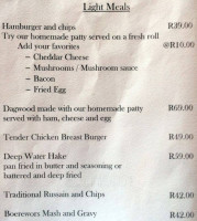 Summit menu