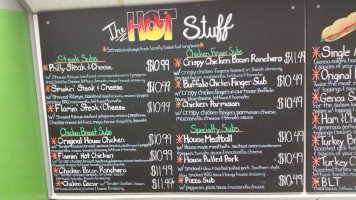 House Of Subs N' Stuff menu