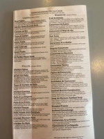 Mi Pueblo Authentic Mexican menu