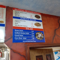 Grill Stop menu