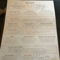 Uptown Swinery menu