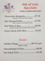 Lake Chelan Eagles Foe 2218 menu