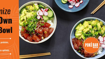 Poké Bar At Avalon food