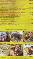 Pita Pockets Amherst menu