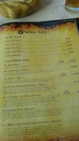 Pirate's Galley menu