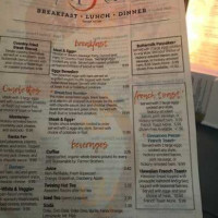 The 5 Spot Cafe menu