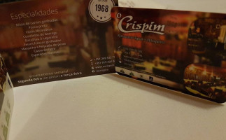 O Crispim - Petisqueira menu