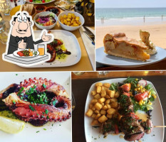 Beach Burgau food