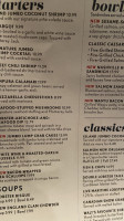 Red Lobster menu