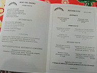 Jean Pierre menu