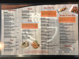 Sweet Basil Asian Kitchen menu