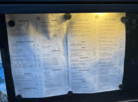 Zur Sonne menu