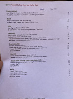 North Miznon menu