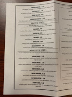 Basil Asian Fusion menu