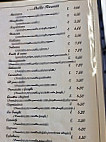 Risorgimento menu