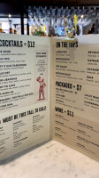 Fairgrounds Coffee Tea menu