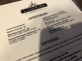 Landmark Kitchen And menu