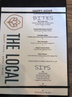 The Local menu