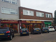 The King James outside