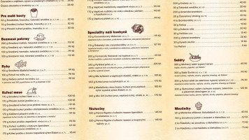 Krčma U Rytíře Střely menu