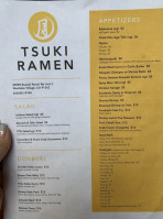 Tsuki Ramen menu