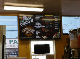 Cuco's Burritos menu