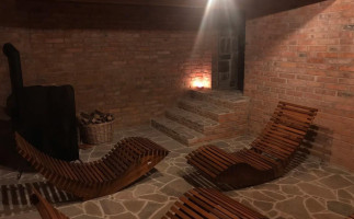 A Sauna U Čápa outside