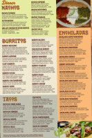 Valle Escondidos Authentic Mexican Grill menu