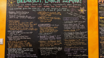 Flying Squirrel Bakery & Cafe menu