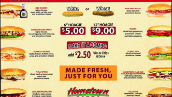 Hometown Pizza menu