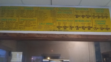 Jerk Palace Hub menu