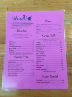 Woori Korean Fusion Grill food