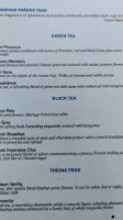 Zinqué Newport menu