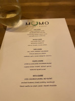 Momo Riverfront Park menu