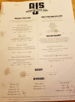 Aj's Brooklyn Pizza Joint menu