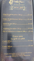 Ianis Place menu