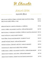 Penzion A Restaurace U Chmelů S.r.o. food