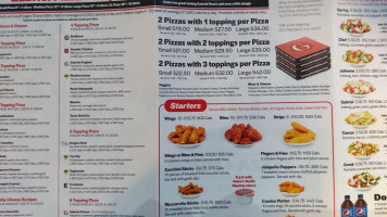 Gabriel Pizza menu