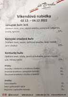 La Brusla Nuova menu