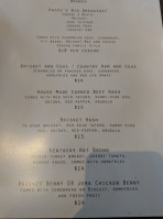 Saltlick Smokehouse menu