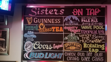 Sisters Pub Grill inside