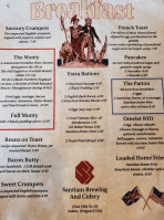 Santiam Brewing Company menu