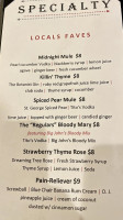 Locals West Ashley menu