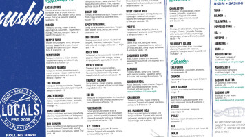 Locals West Ashley menu