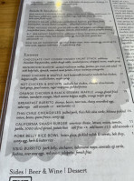 Toast Kitchen Bakery menu