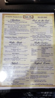 Ruth's Place menu