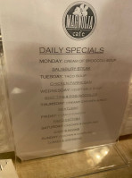 Magnolia Cafe menu