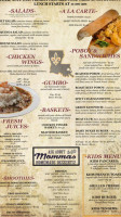 Daisy Dukes Mandeville menu