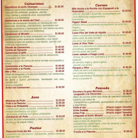 El Mirador De Azpitia menu