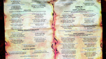 Sami's Sunrise Grill menu